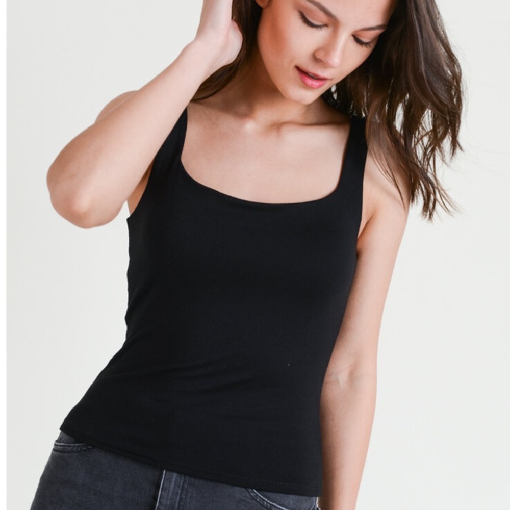 The Olivia Square Neck Tank